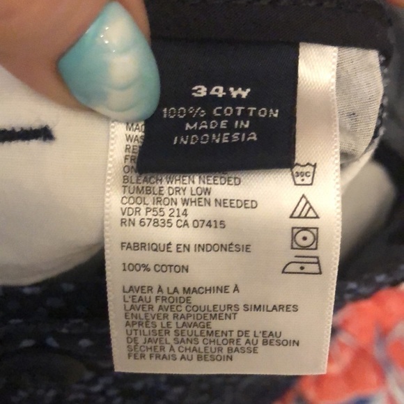 Nautica Men’s Shorts “A Bit Trimmer” NWT Blue Size 34 Cotton - Picture 11 of 14